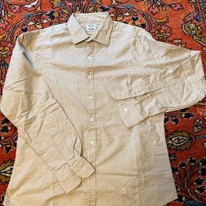 Todd Snyder / Hamilton - Khaki Button Down - 6 1/2 Neck / 35 Sleeves